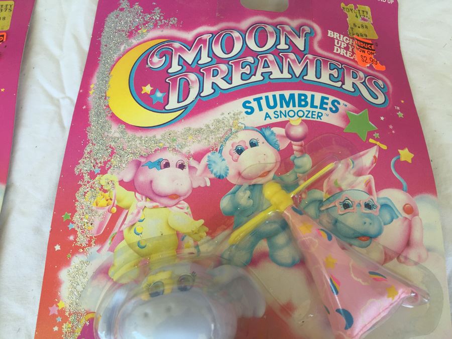 Moon Dreamers Figurines Glow In The Dark Hasbro 1986 New On Card [Photo 13]