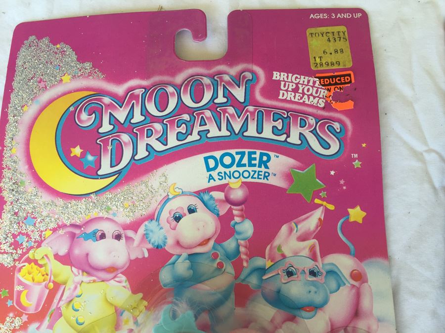 Moon Dreamers Figurines Glow In The Dark Hasbro 1986 New On Card [Photo 16]