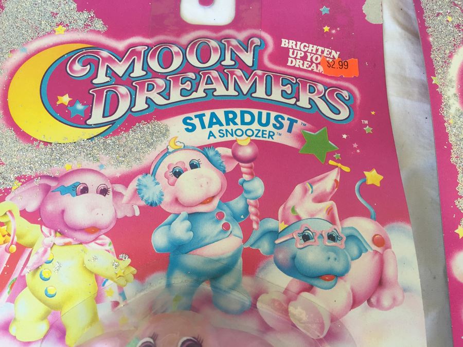 Moon Dreamers Figurines Glow In The Dark Hasbro 1986 New On Card [Photo 8]