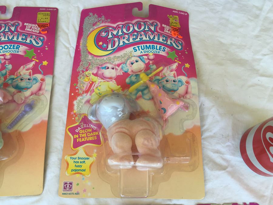 Moon Dreamers Figurines Glow In The Dark Hasbro 1986 New On Card [Photo 12]