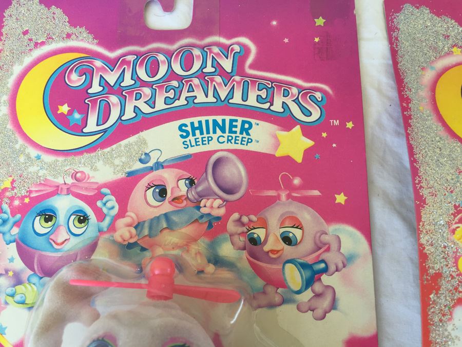 Moon Dreamers Figurines Glow In The Dark Hasbro 1986 New On Card [Photo 5]