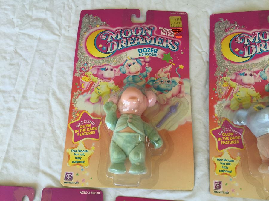 Moon Dreamers Figurines Glow In The Dark Hasbro 1986 New On Card [Photo 14]