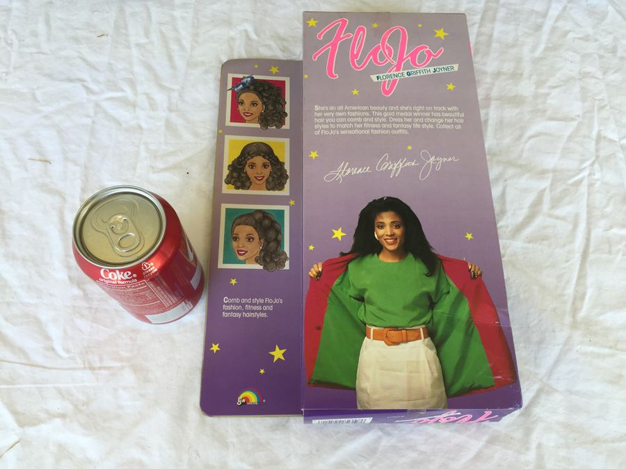 Flo Jo Florence Griffith Joyner 11 1/2' Fashion Doll By LJN Toys 1989 New In Box [Photo 7]