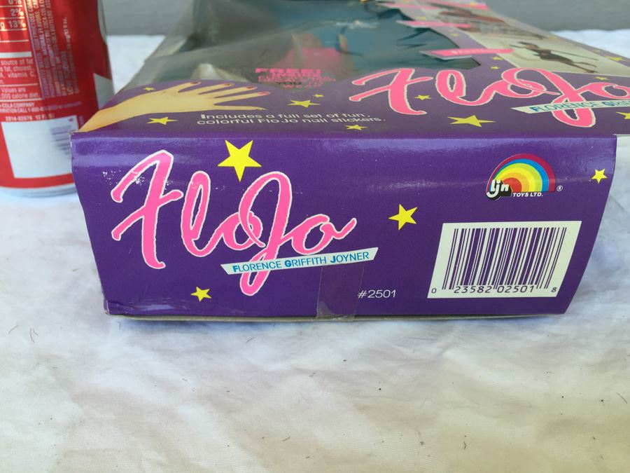 Flo Jo Florence Griffith Joyner 11 1/2' Fashion Doll By LJN Toys 1989 New In Box [Photo 6]