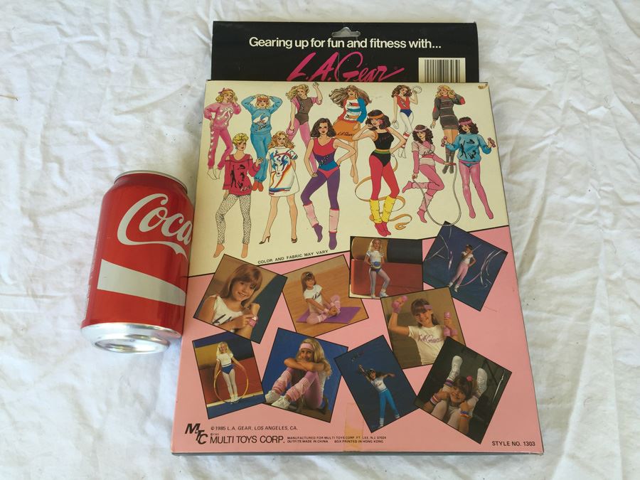 L.A. Gear Boutique Fashions 11 1/2' Doll Clothes New In Box 1985 [Photo 3]