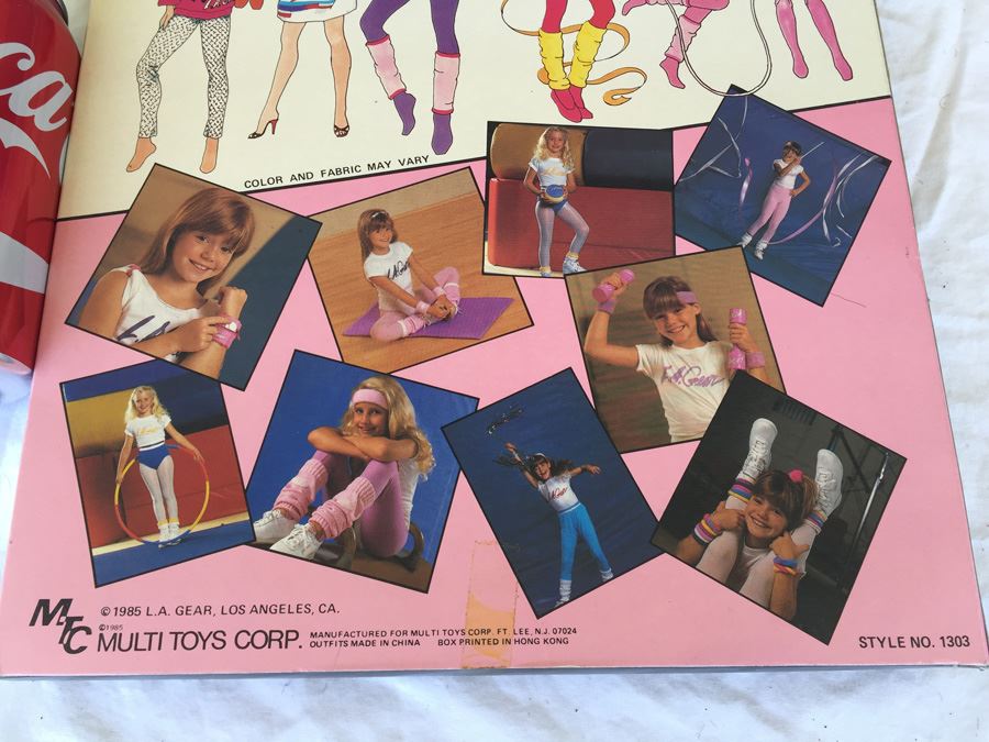 L.A. Gear Boutique Fashions 11 1/2' Doll Clothes New In Box 1985 [Photo 10]