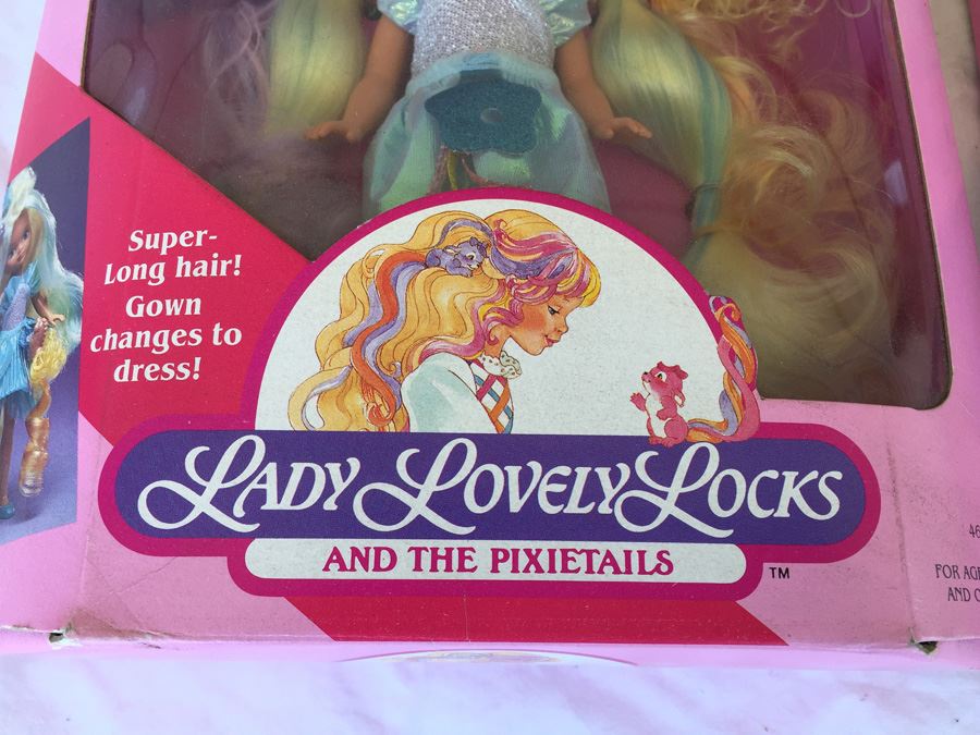 Lady Lovely Locks And The Pixietails Mattel 1987 New In Box [Photo 4]