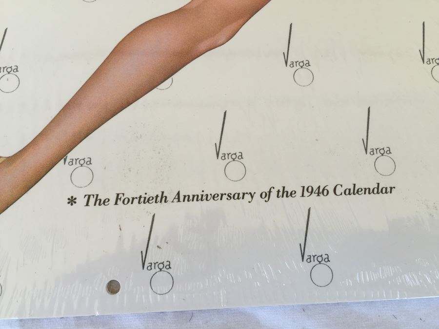 Pair Of Esquire Varga Girl Calendars 1986 One Is Sealed [Photo 2]