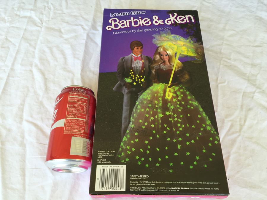 Dream Glow Barbie Mattel 1985 New In Box [Photo 6]