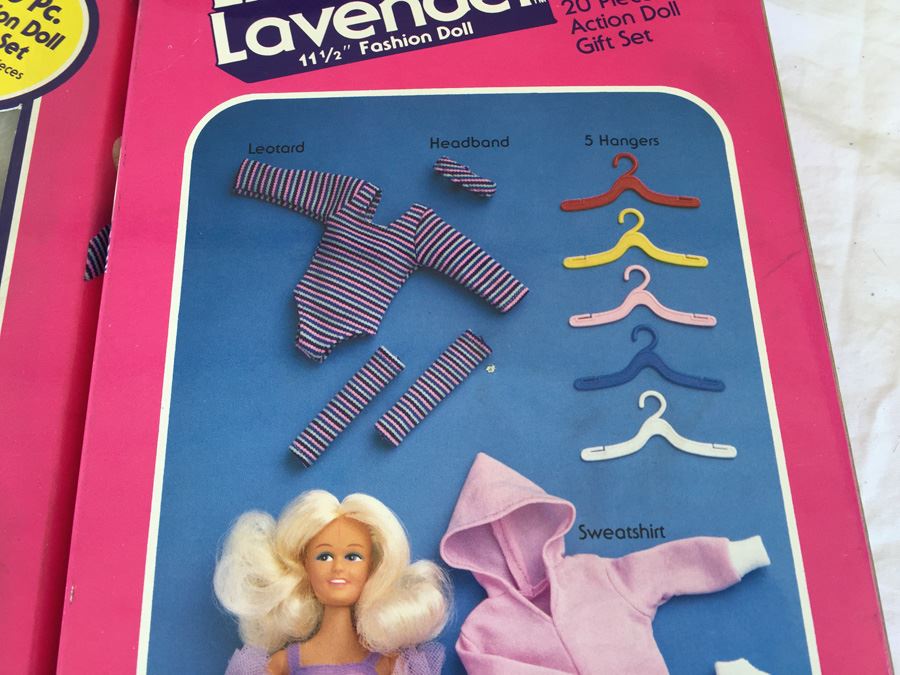 Lindsey In Lavender 11 1/2' Fashion Doll 20 Piece Action Doll Gift Set Sears New In Box [Photo 3]
