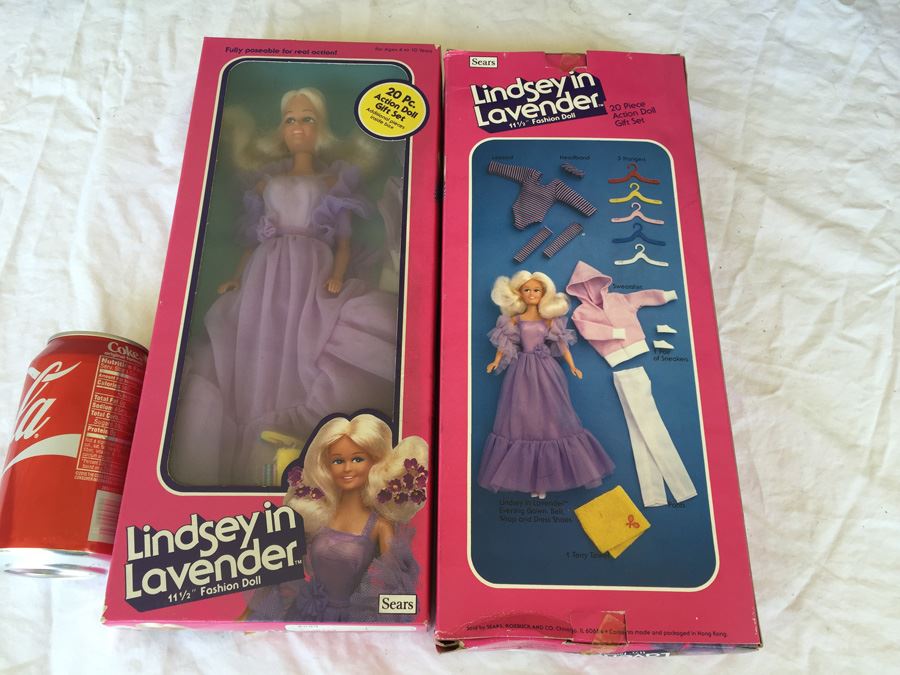 Lindsey In Lavender 11 1/2' Fashion Doll 20 Piece Action Doll Gift Set Sears New In Box [Photo 10]