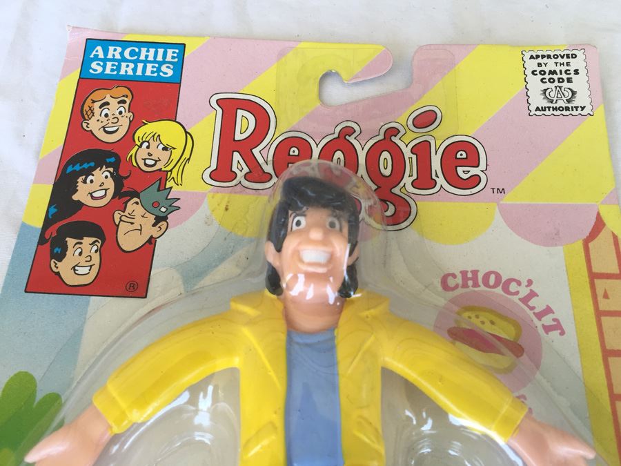 Archie Series Bendables Of Archie, Veronica And Reggie Jesco 1989 Archie Comic Publications New On Card [Photo 10]