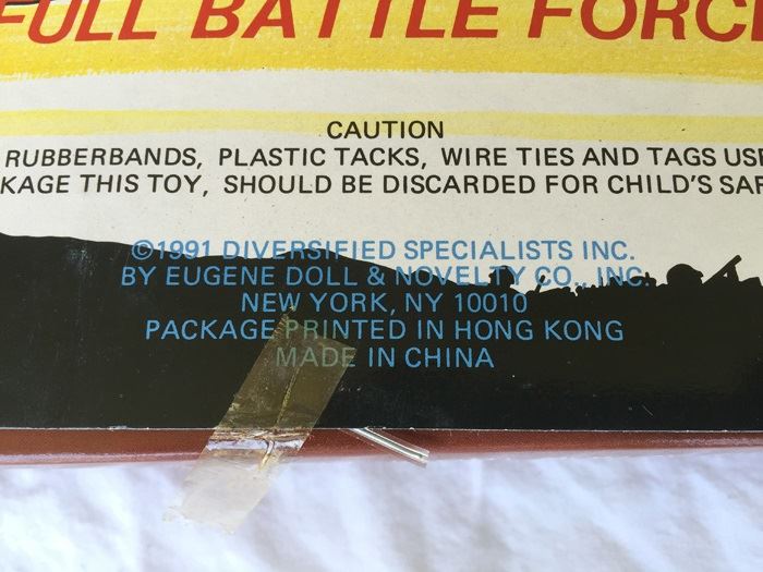 Desert Shield Realistic Action Troop Figures By Eugene 1991 New In Box [Photo 24]