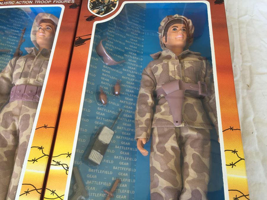 Desert Shield Realistic Action Troop Figures By Eugene 1991 New In Box [Photo 17]