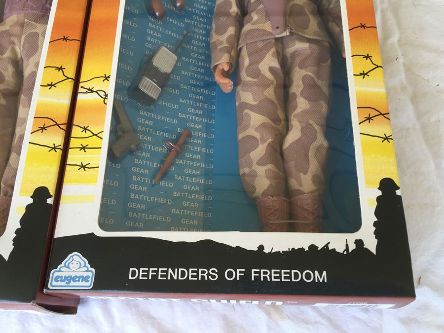 Desert Shield Realistic Action Troop Figures By Eugene 1991 New In Box [Photo 18]