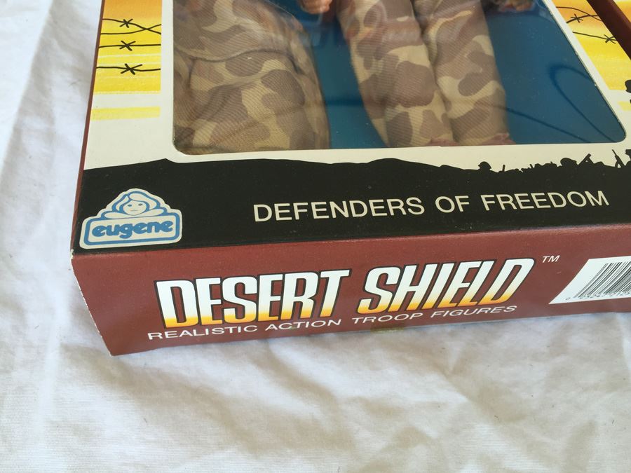 Desert Shield Realistic Action Troop Figures By Eugene 1991 New In Box [Photo 11]