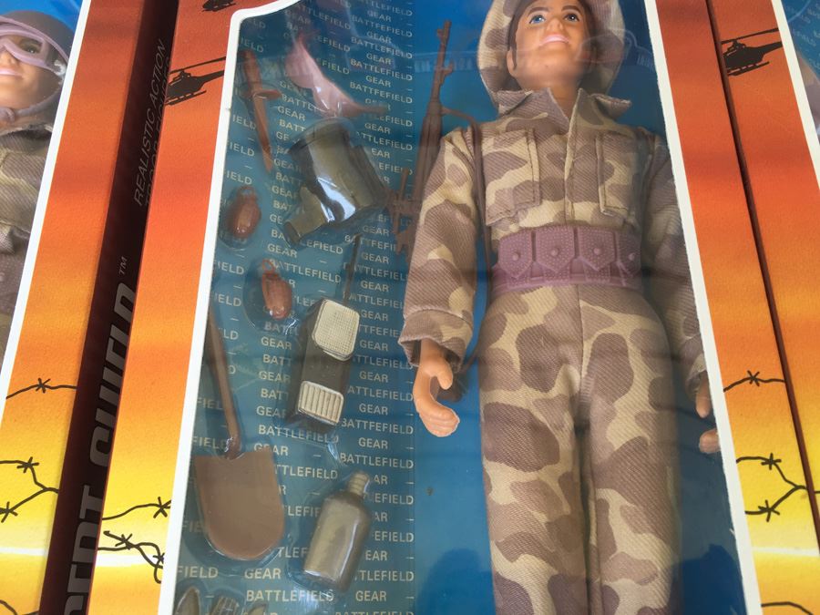 Desert Shield Realistic Action Troop Figures By Eugene 1991 New In Box [Photo 15]