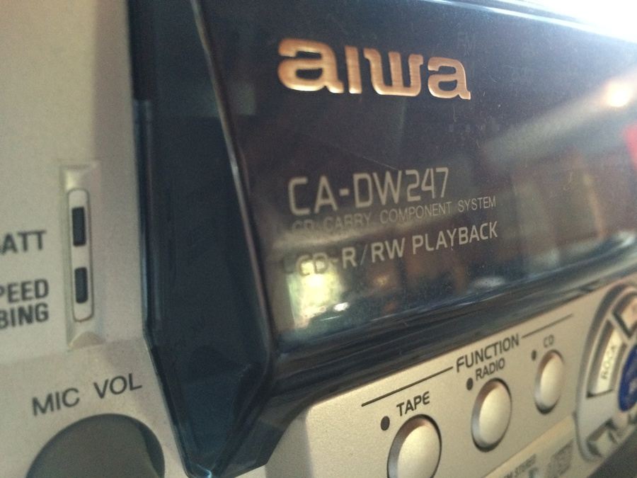 Aiwa Boombox [Photo 2]