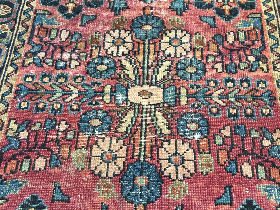 Vintage Hand Knotted Wool Persian Rug 26' x 34' [Photo 2]