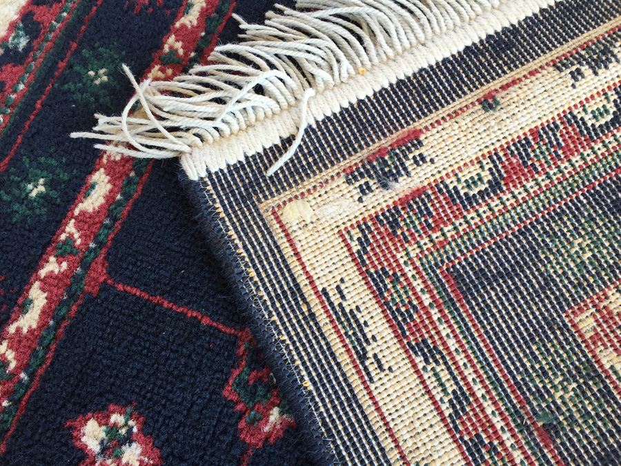 Pair Of Synthetic Rugs - Smaller Rug Is Karastan 1'5' x 2' And Larger Rug Is 41' x 2' [Photo 9]