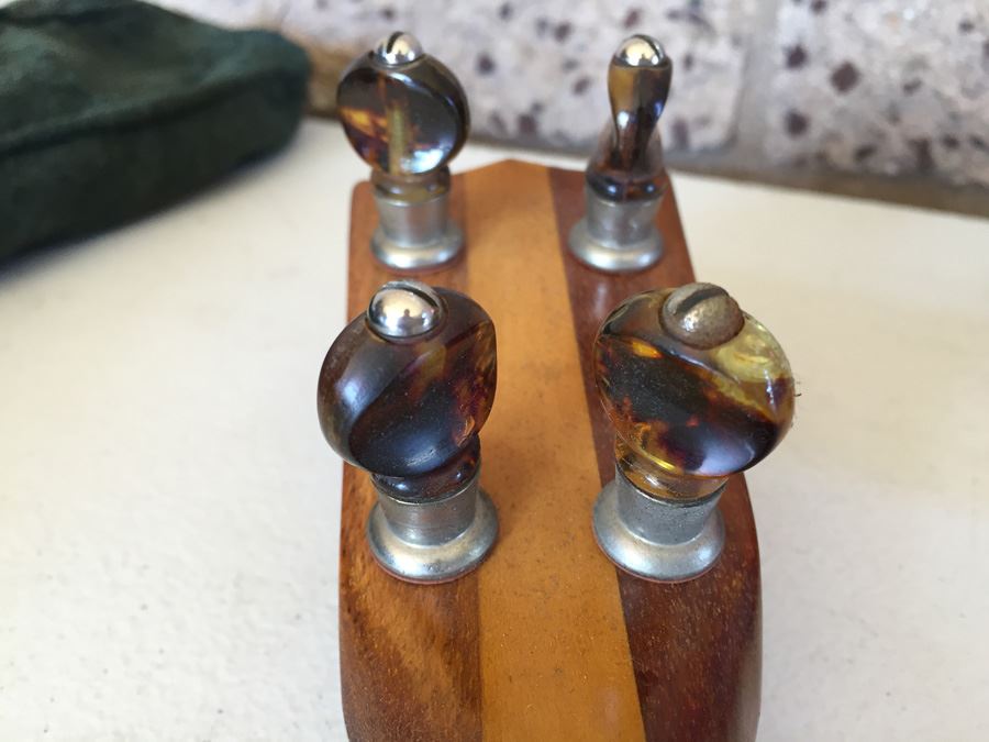 Vintage Probably 1920's Custom Columbia Ukulele With Case And Strings Custom Inlay Work [Photo 3]