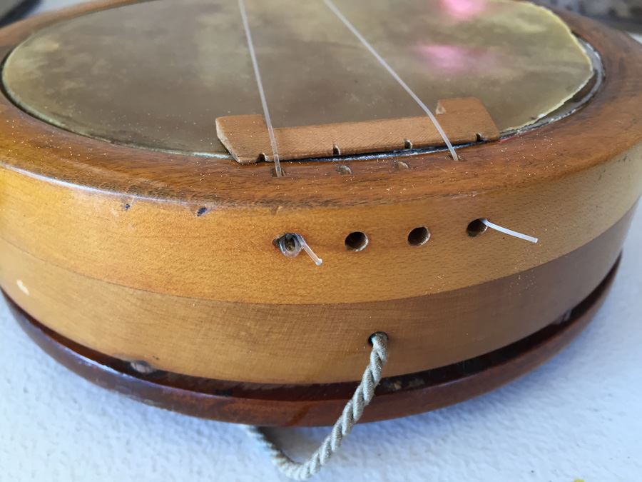 Vintage Probably 1920's Ukulele With Case And Rope Strap [Photo 12]