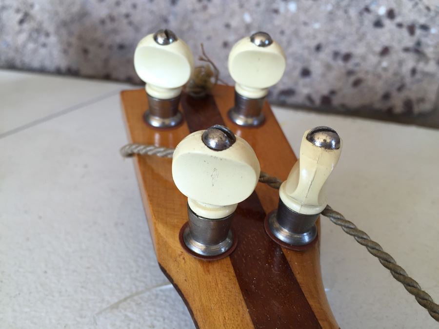 Vintage Probably 1920's Ukulele With Case And Rope Strap [Photo 21]