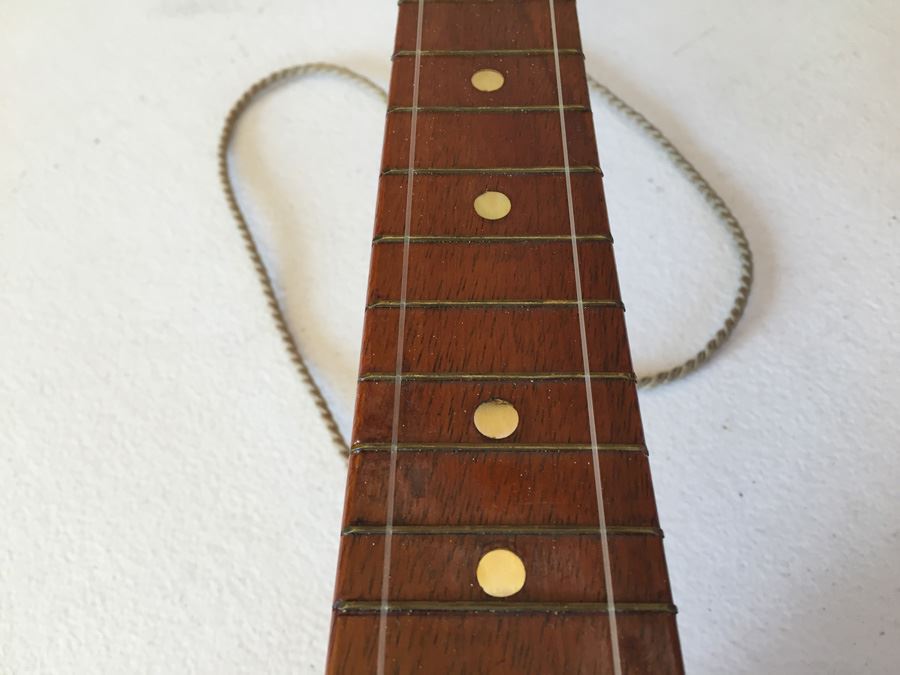Vintage Probably 1920's Ukulele With Case And Rope Strap [Photo 15]