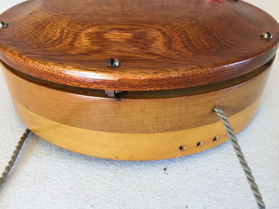 Vintage Probably 1920's Ukulele With Case And Rope Strap [Photo 3]