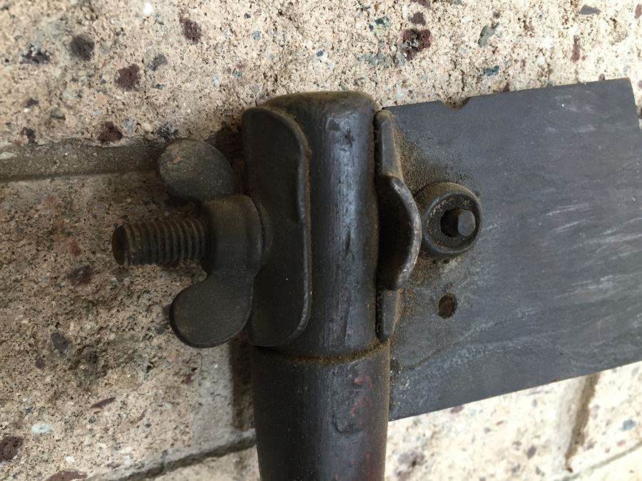 Antique Double Handle Two Man Crosscut Saw Blade [Photo 4]