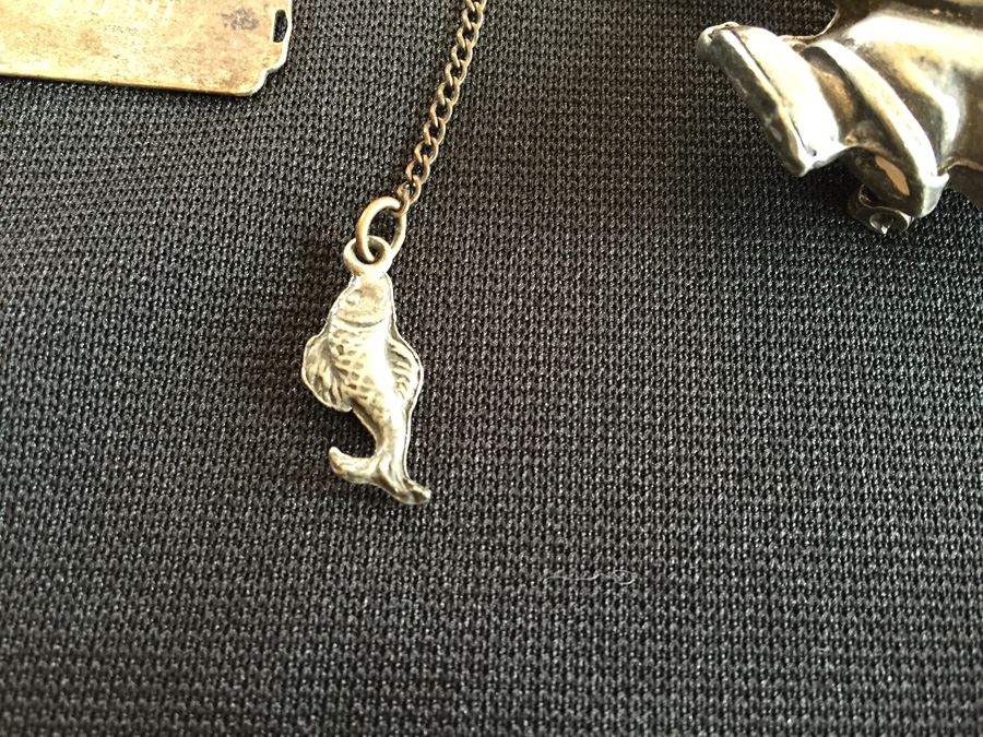 Large Lot Of Vintage Brooches Pins Animals (Bracelet Is Sterling Silver) [Photo 19]