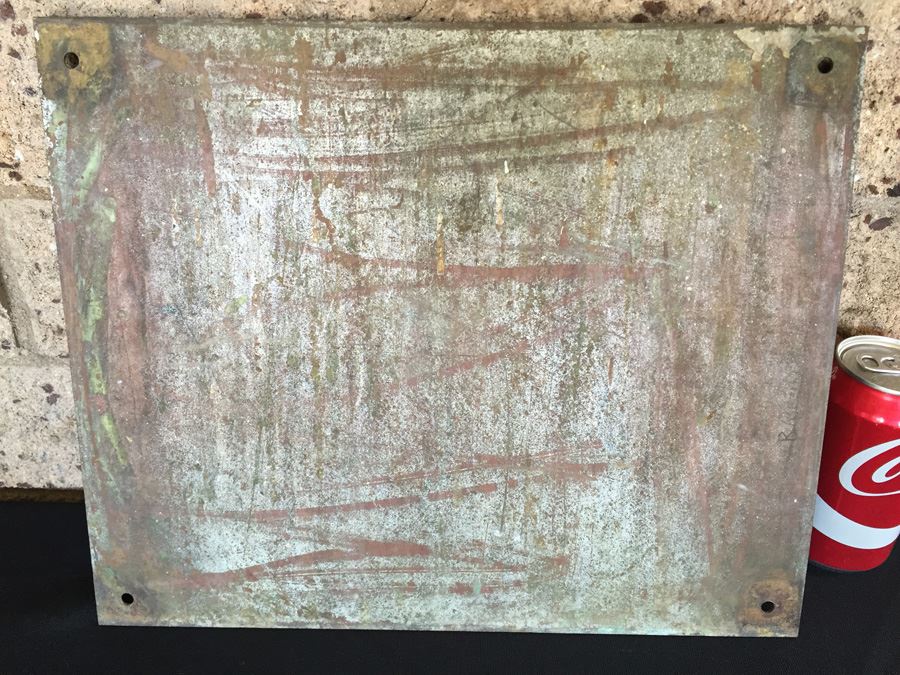 HEAVY Thick Copper Brass Bronze Hull Identification Plate From Actual Ship WINTHROP VICTORY 1945 [Photo 7]