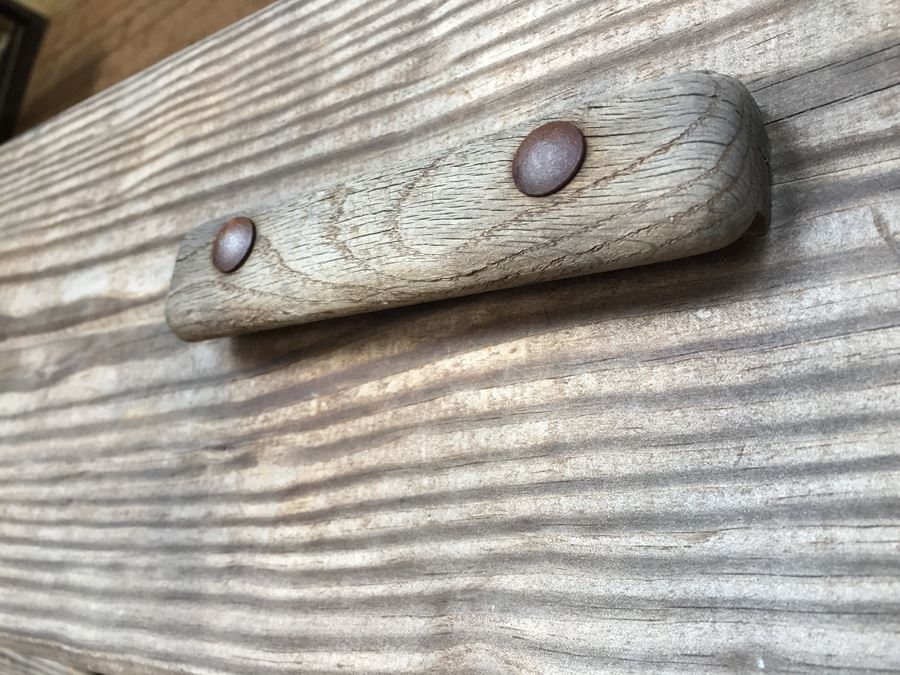 Industrial Rustic Dresser Workbench With Galvanized Metal Top [Photo 10]