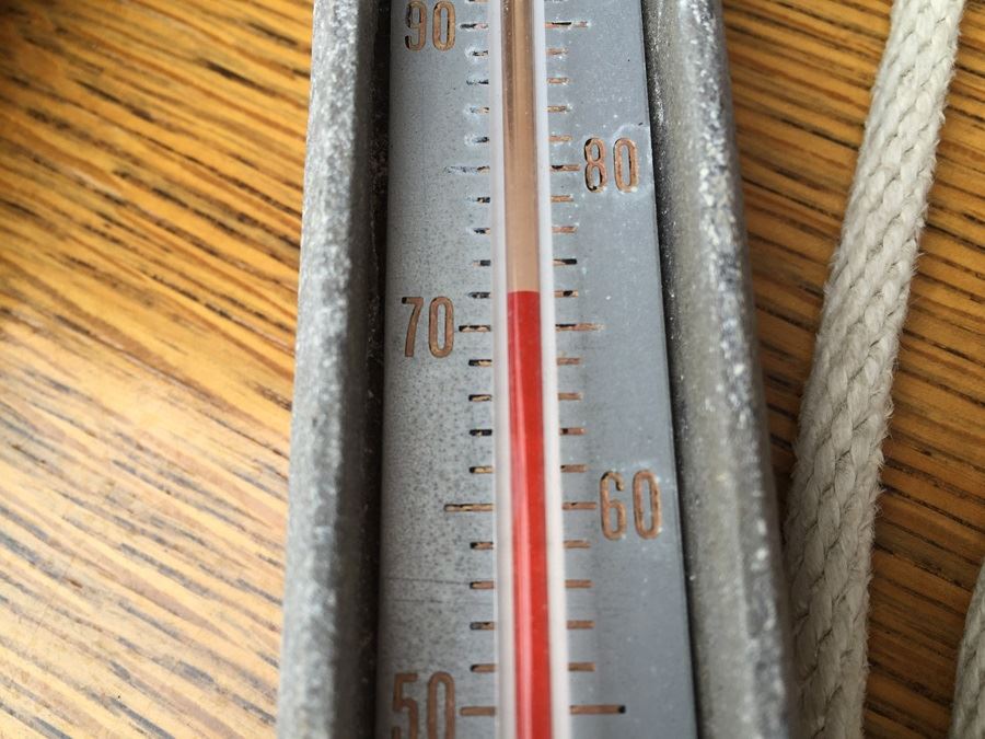 (5) Vintage Industrial Thermometers From Weksler, Moeller Inst. Co. & Palmer - U.S. Maritime Commision Military Grade Nautical Ship [Photo 16]