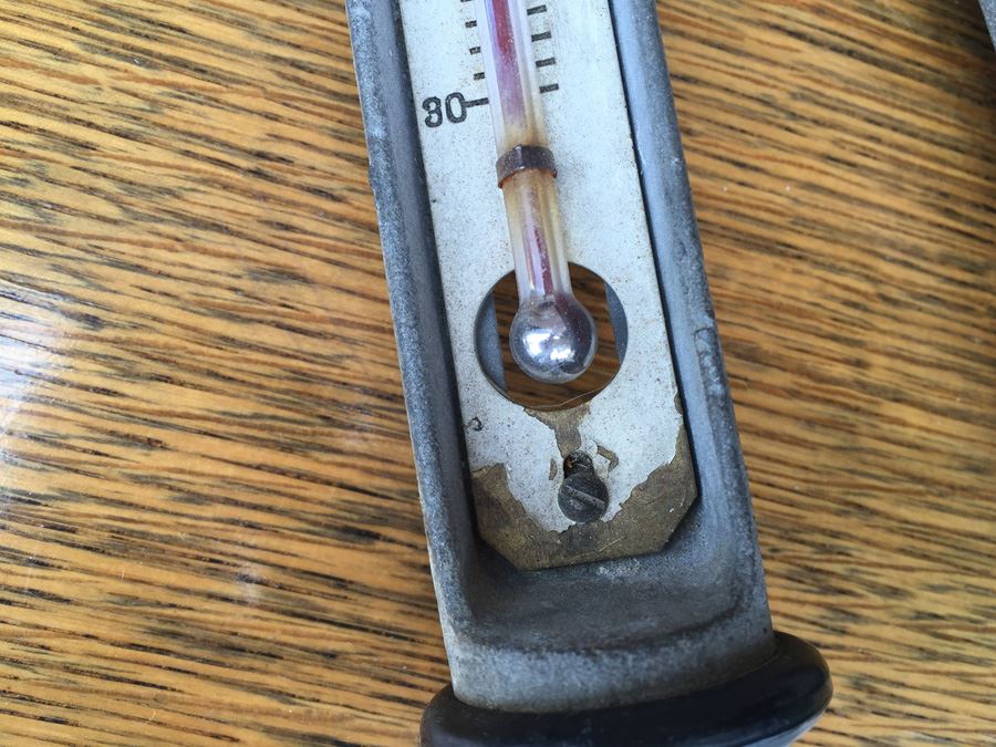 (5) Vintage Industrial Thermometers From Weksler, Moeller Inst. Co. & Palmer - U.S. Maritime Commision Military Grade Nautical Ship [Photo 15]