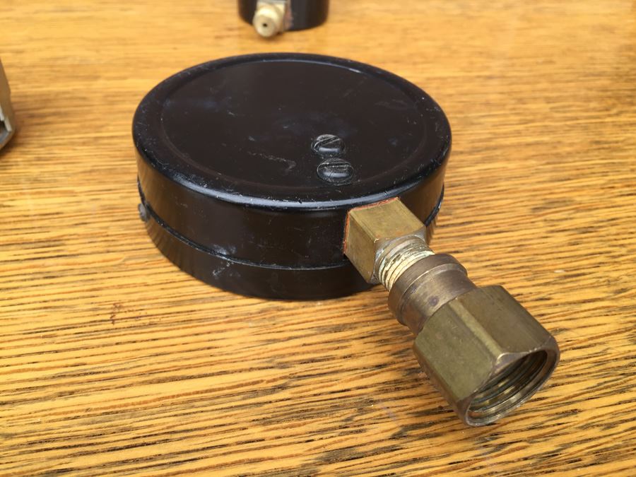 Vintage Gauge And Mobile Compass Airguide Lot - Simpson, Marsh Instrument Company [Photo 15]