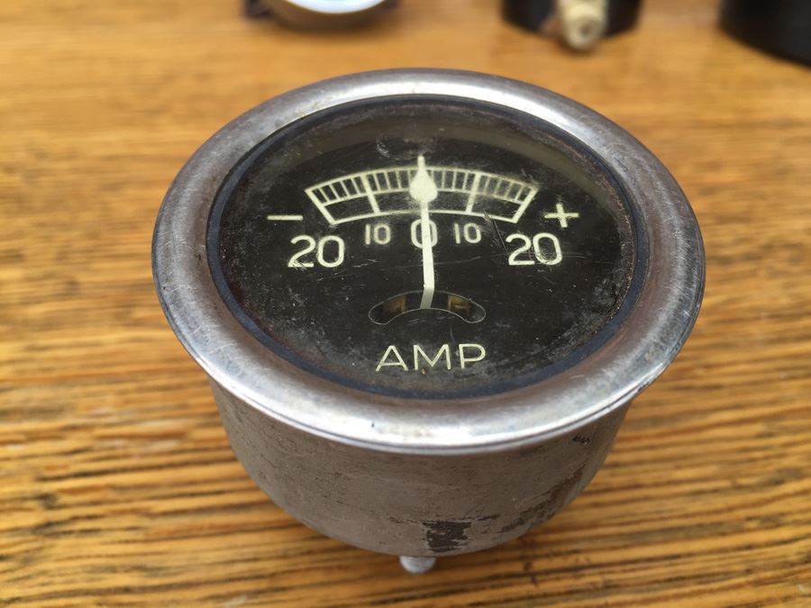 Vintage Gauge And Mobile Compass Airguide Lot - Simpson, Marsh Instrument Company [Photo 9]