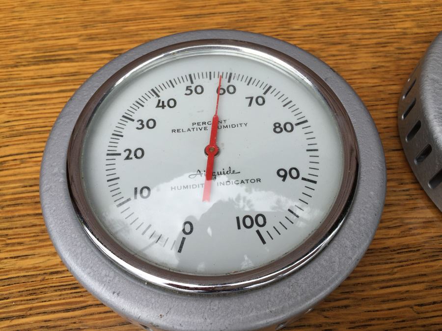 Vintage Gauge And Mobile Compass Airguide Lot - Simpson, Marsh Instrument Company [Photo 22]