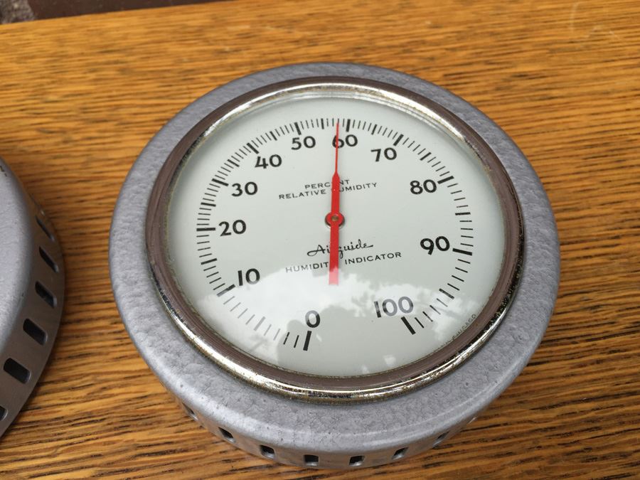 Vintage Gauge And Mobile Compass Airguide Lot - Simpson, Marsh Instrument Company [Photo 23]