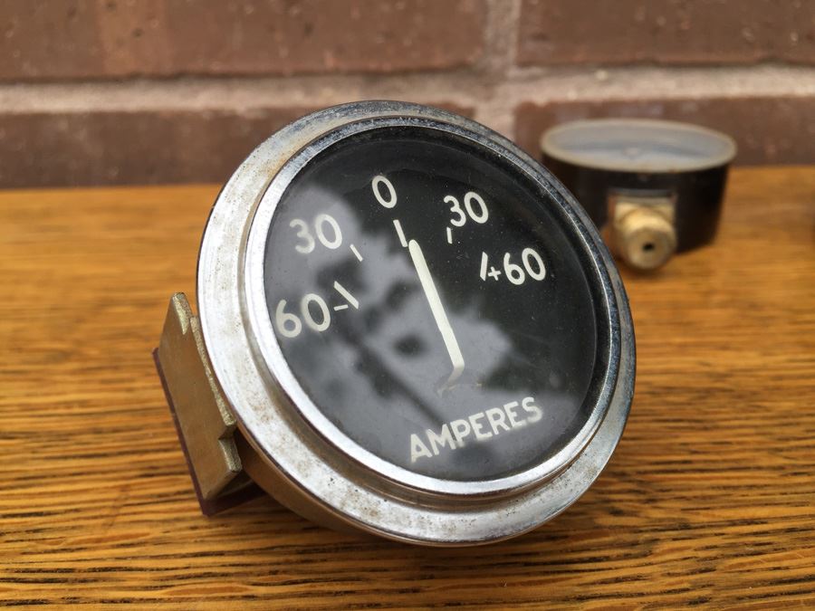 Vintage Gauge And Mobile Compass Airguide Lot - Simpson, Marsh Instrument Company [Photo 11]