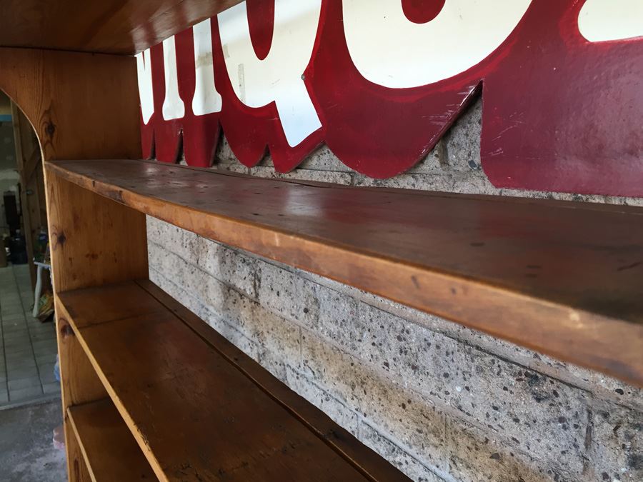 Primitive Pine Hand Made China Cabinet [Photo 13]