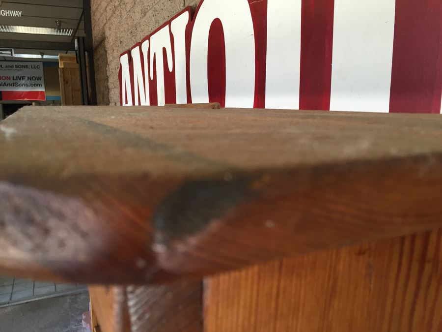 Primitive Pine Hand Made China Cabinet [Photo 14]