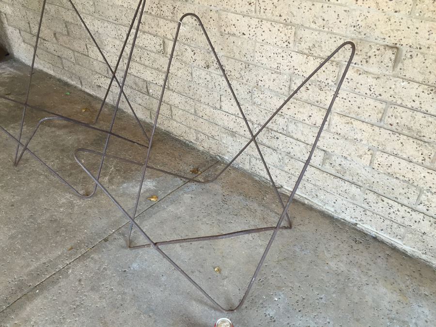 Pair Of Period Butterfly Chairs Designed By Jorge Hardoy Ferrari In 1938 Possibly Knoll [Photo 7]