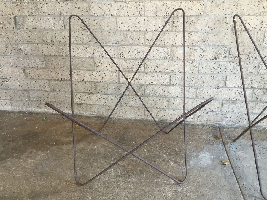 Pair Of Period Butterfly Chairs Designed By Jorge Hardoy Ferrari In 1938 Possibly Knoll [Photo 8]