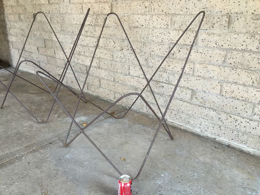 Pair Of Period Butterfly Chairs Designed By Jorge Hardoy Ferrari In 1938 Possibly Knoll [Photo 5]