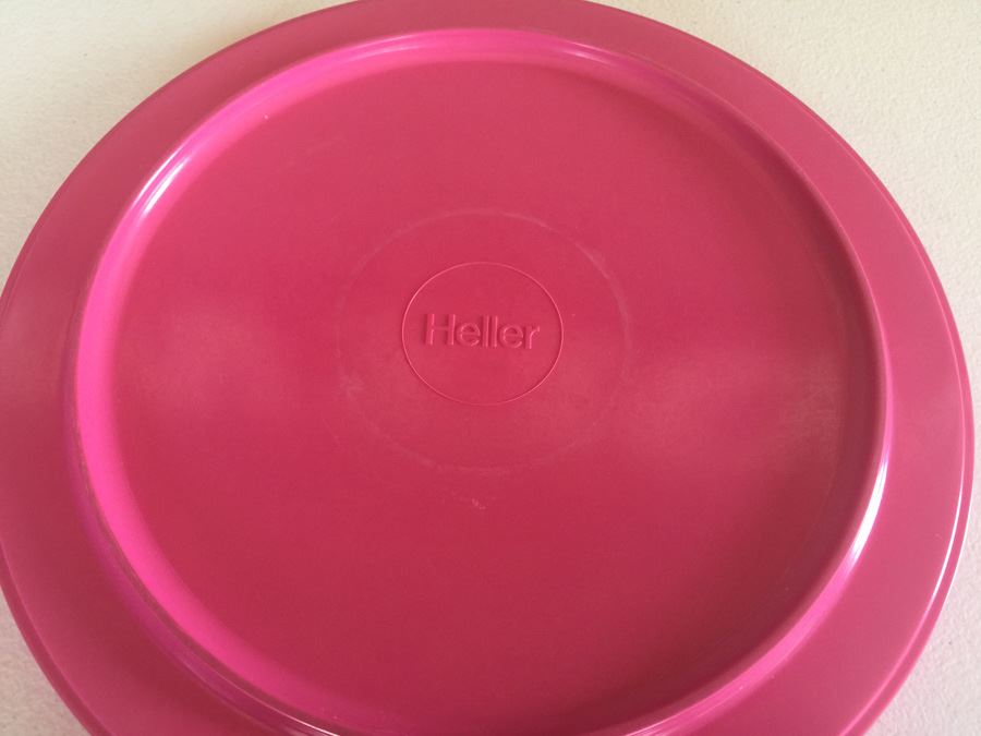 (12) Heller Design By Massimo Vignelli Plates [Photo 6]