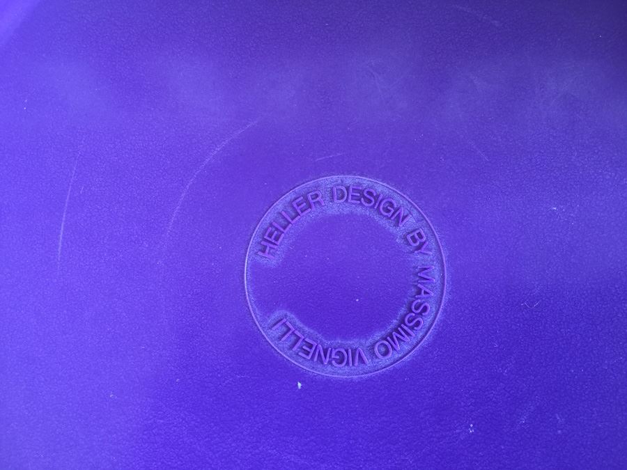 (12) Heller Design By Massimo Vignelli Plates [Photo 2]