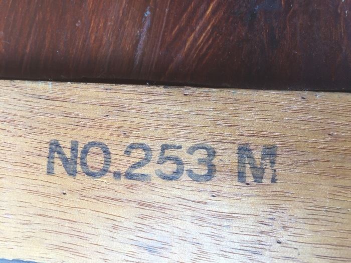 Original Mid-Century Oil Painting Of Bird-Of-Paradise With Nude Woman Painting On Back By Edith Sullivan 40 1/2' X 22 1/2' [Photo 12]