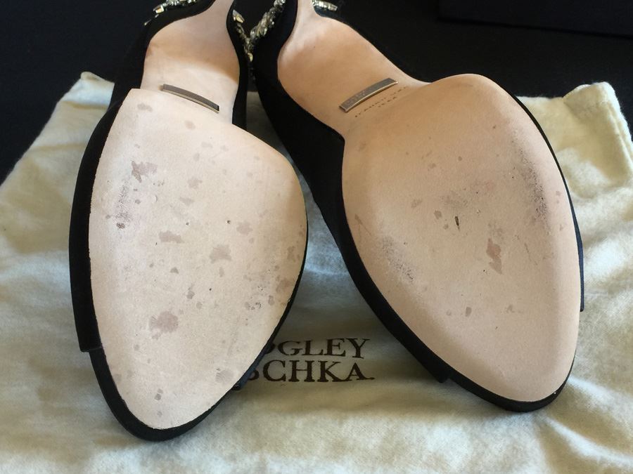 Badgley Mischka High Heels Shoes Size 8M [Photo 6]
