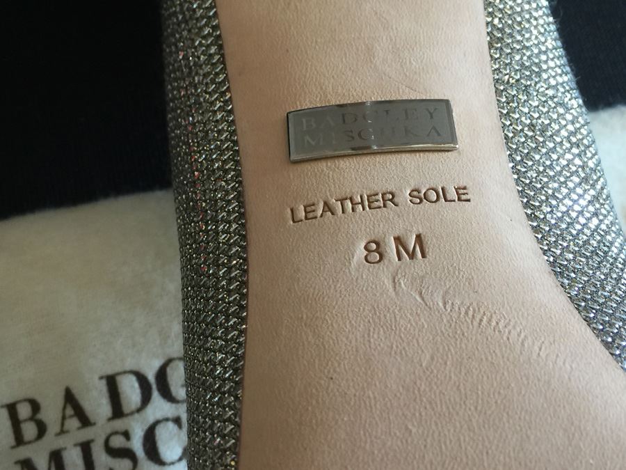 Badgley Mischka High Heels Shoes Size 8M Kassidy II New [Photo 4]